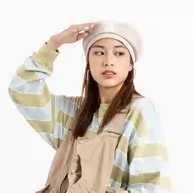 Xotic Felt X Logo Cord Beret X