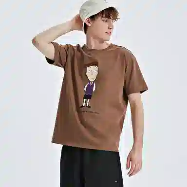 Kappa x Maruko Cartoon Print T-Shirt