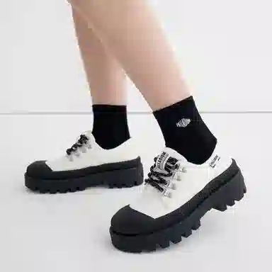 Palladium Pampa MtLo Bright White Black