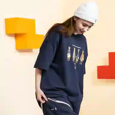 nautica white sail x POPBOY SS23 Logo T