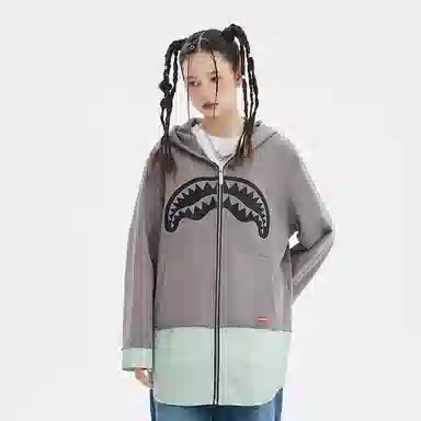 Sprayground Shark Mouth Print Hoodie