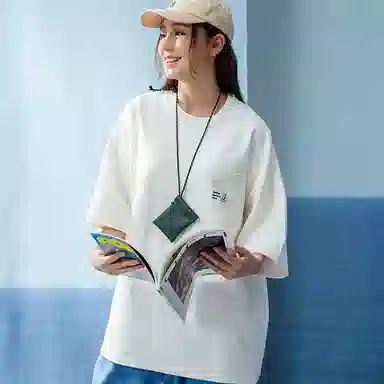 nautica white sail SS23 T