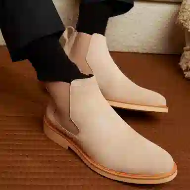 PEDRO Chelsea Boots Beige