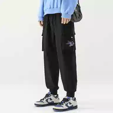 FIDO DIDO Logo Cargo Pants