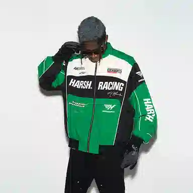 HARSH AND CRUEL Racing Jacket