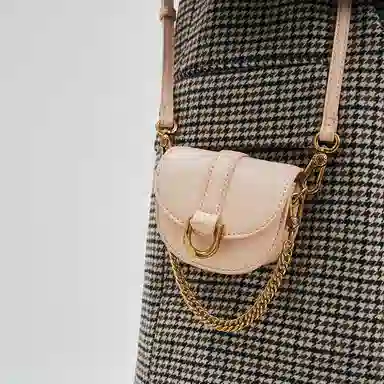 Charles & Keith Mini Saddle Crossbody