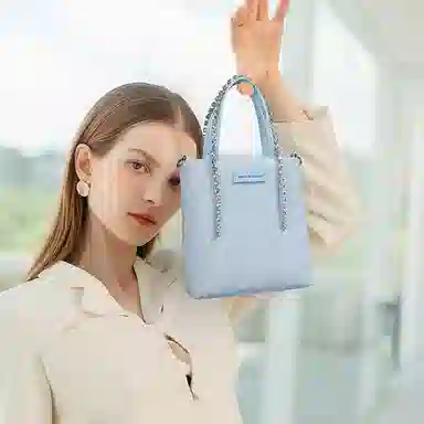 爱路喜 女包高级感织物手提包斜挎包