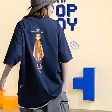 nautica white sail x MR.POPBOY SS23 Logo T