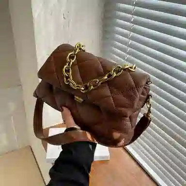 Jane Klain Quilted Chain Bag