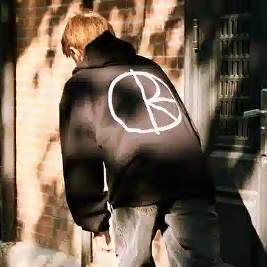 POLAR SKATE CO Stroke Logo Hoodie