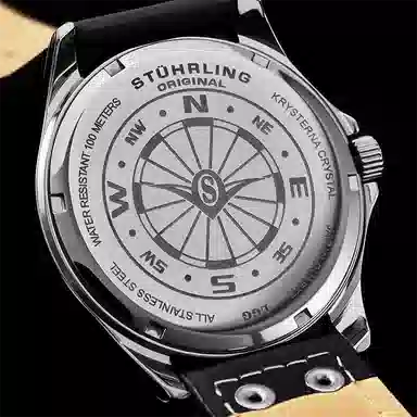 STUHRLING 43mm 3916.1+3927.4