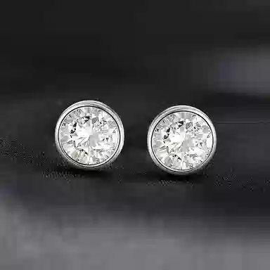 恋朵 时尚潮流简约百搭钛钢罗马数字中性耳饰 耳钉 男女同款情侣款