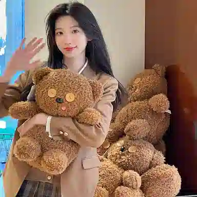 东鲸岁时记 纯色单排扣翻领休闲 布朗茶茶西装 女款