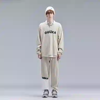 Guuka FW22 Black Polo Tee