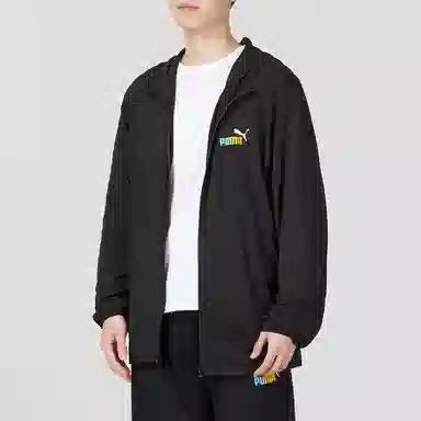 PUMA Hoodie Jacket Black