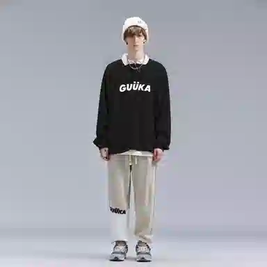 Guuka FW22 Black Polo Tee