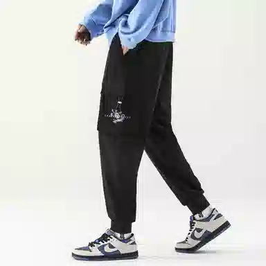 FIDO DIDO Logo Cargo Pants