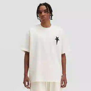 RASS Falling Star Print Crewneck T-Shirt