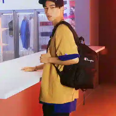 Champion Embroidered Logo Backpack Large