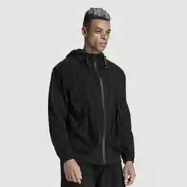 NORVINCY Logo Print Zip Jacket