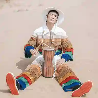 VALLEYOUTH Rainbow Corduroy Jacket