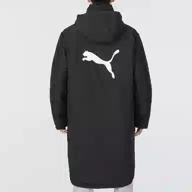 PUMA Long Down Jacket Black