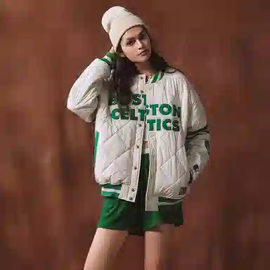 STARTER x NBA Celtics Varsity Jacket