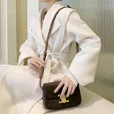 奢护匠心坊 凯旋门 延长皮肩带可调节改造腋下加长配件 超纤 豆腐包包包带 女款 棕色/黑色