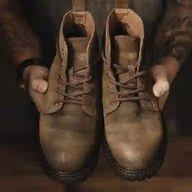 MADEN Martin Boots Brown