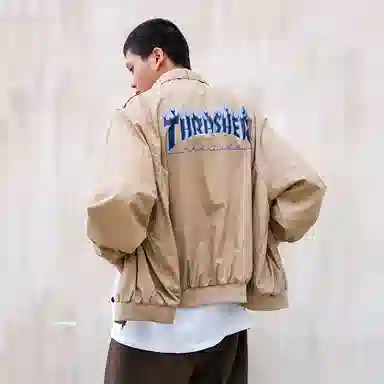 Thrasher Purple Flame Jacket