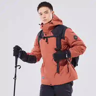 探路者 极光系列 防风保暖羽绒内胆 户外登山服 三合一套羽绒冲锋衣 男女同款