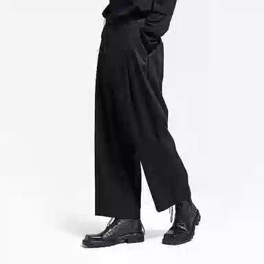 Huanzhe Original Design Black Trousers