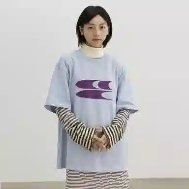 Crying Center Logo T-Shirt