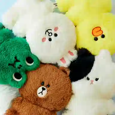 LINE FRIENDS FLATFUR