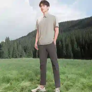 探路者 仿生速干弹力户外运动裤 男款