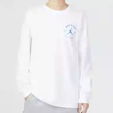 Jordan M J Df Sprt Bc Gfxls Crew LogoT