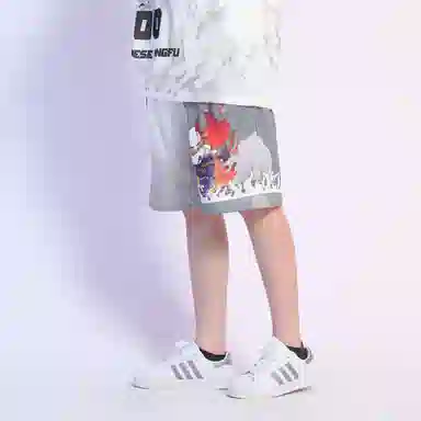 FireMonkey Gradient Flame Mesh Shorts