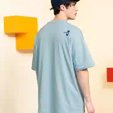 nautica white sail x POPBOY SS23 Logo T