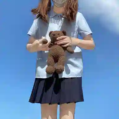 东鲸岁时记 兰柯一梦单排扣翻领短袖衬衫 女款