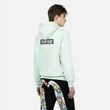 EVISU FW22 Mint Hoodie