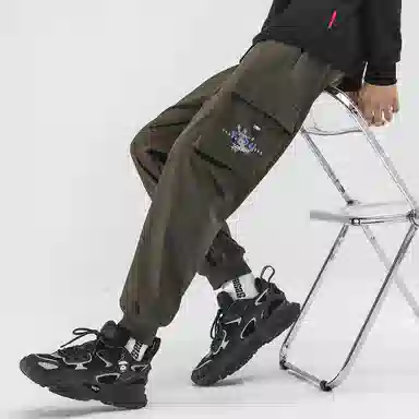 FIDO DIDO Logo Cargo Pants