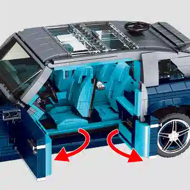 MOC RR 1882pcs 10017