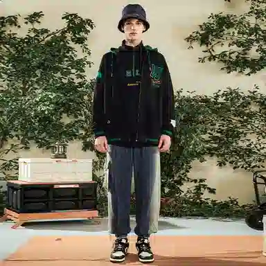 LAMLICKA Hoodie Black