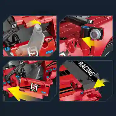 MOC APP 733pcs 15017