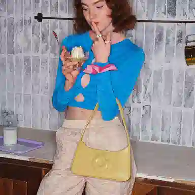 MUVA Baguette Shoulder Bag