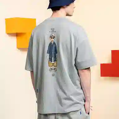nautica white sail x MR.POPBOY SS23 Logo T
