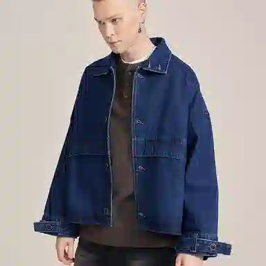 prth Promethean Denim Jacket Blue