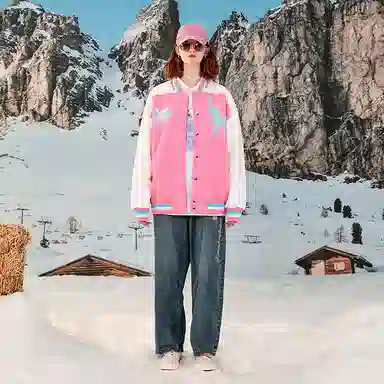 LAMLICKA Varsity Jacket