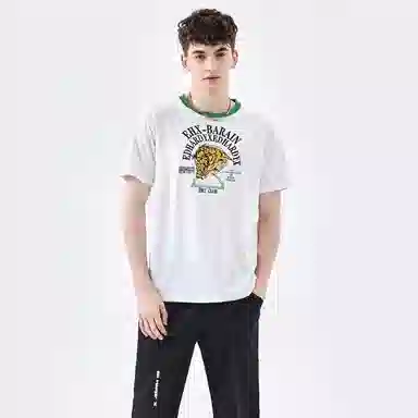 ED HARDY X SS22 Creative Tiger Print T-Shirt White