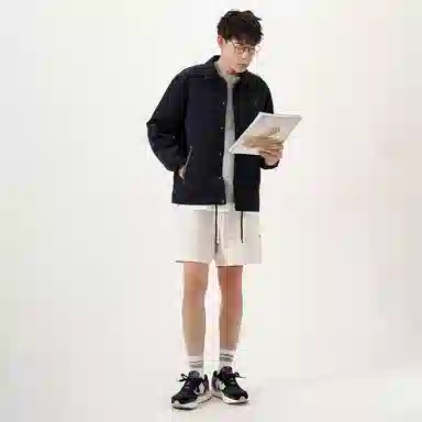 New Balance Coach Jacket Black